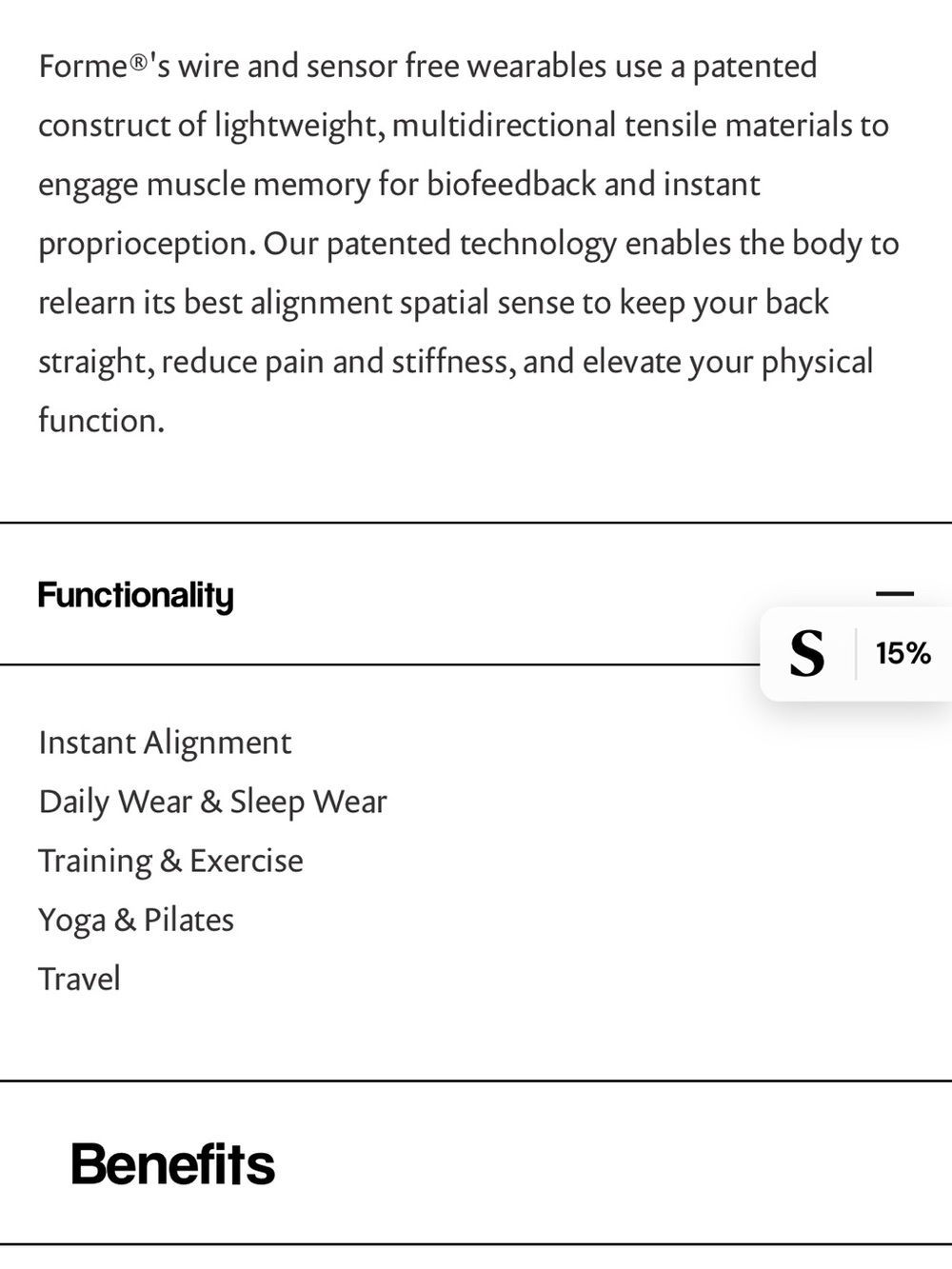 Forme Power Bra, Medium - Picture 11 of 13